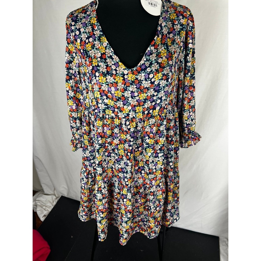 Umgee Feeling Fun floral Babydoll dress NWT size Med